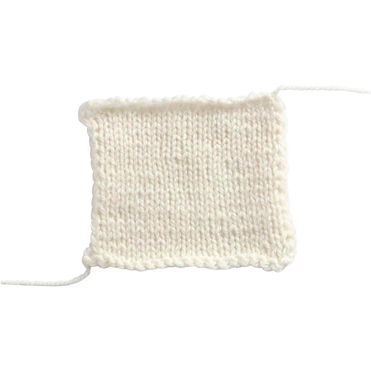 Fil de laine Creativ company melbourne, l: 92 m, blanc cassé, 50 gr 1 pelote