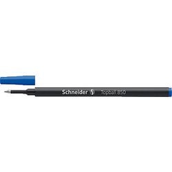 Recharge pour stylo roller Schneider Topball 850 0,5mm bleu