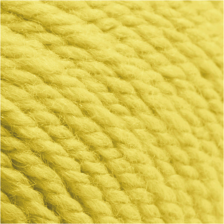 Fil de laine Creativ company, l: 125 m, jaune, 100 g 1 pelote