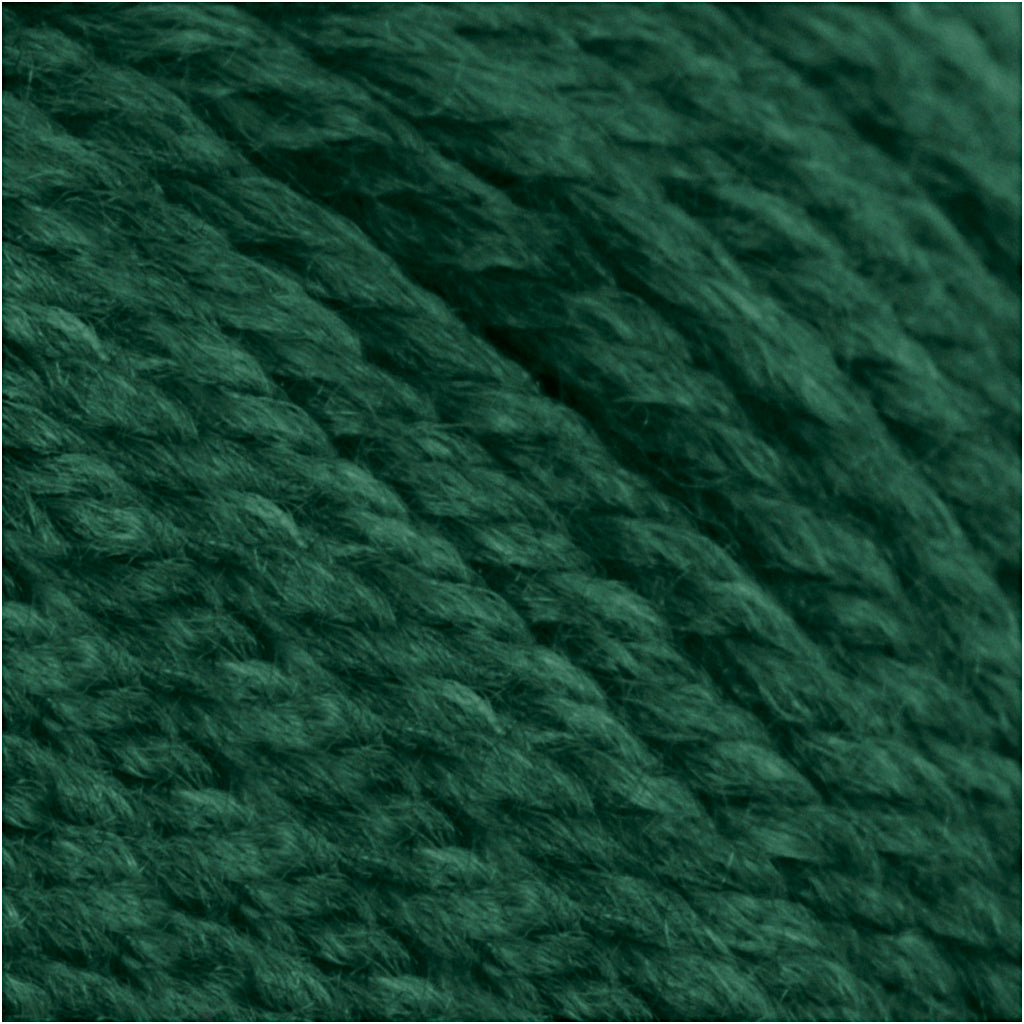 Fil de laine Creativ company, l: 125 m, vert, 100 gr 1 pelote