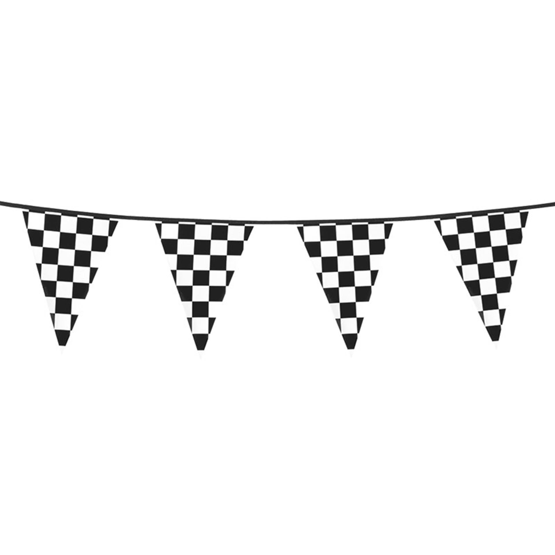 Ligne de drapeau de course Boland 6m pe