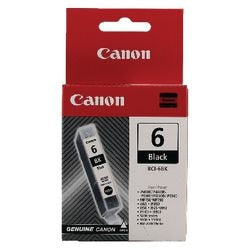 Cartouche d'encre noire Canon BCI-6BK