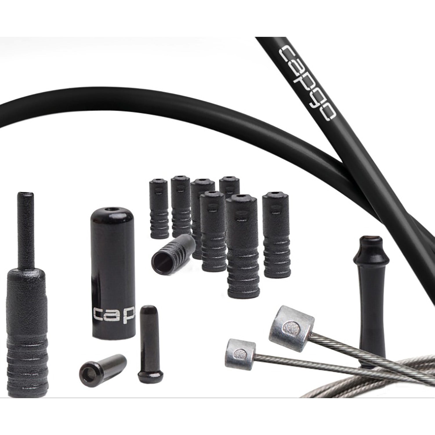 Ensemble de câbles Capgo complet pour la commutation et le freinage pour Shimano et SRAM
