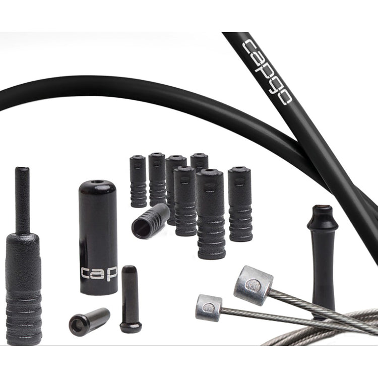 Ensemble de câbles Capgo complet pour la commutation et le freinage pour Shimano et SRAM