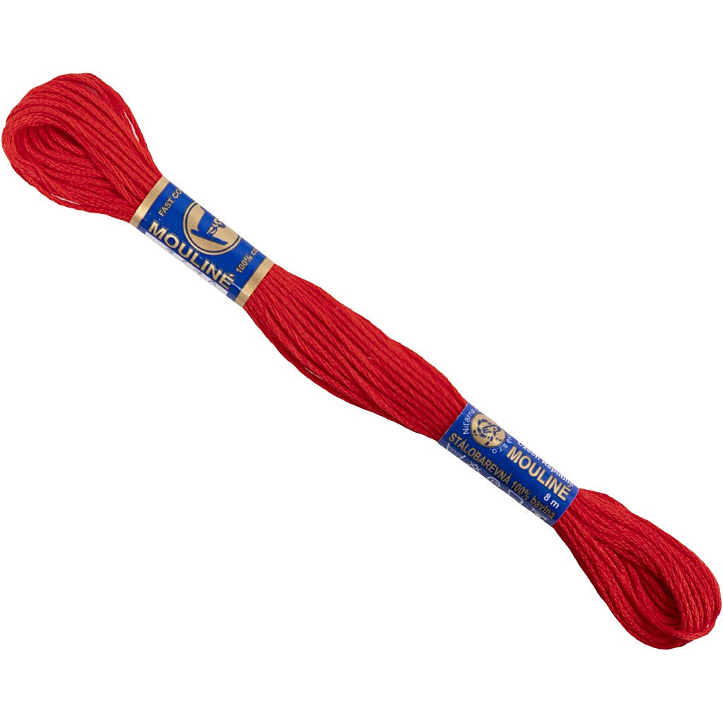Creativ Company broderie Gares Red, 12x8m
