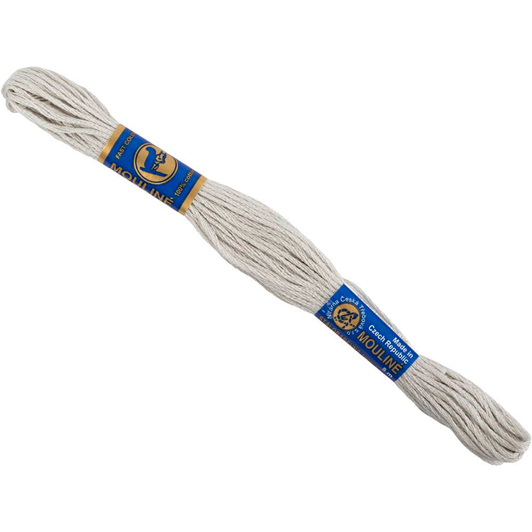 Fil de broderie, gris, 8 m 1 sphère
