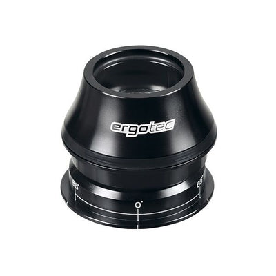 Ergotec Ball Head Set A118SAC-ES 1-1 8 semi-intégré avec un bloc de direction de 65 ° noir