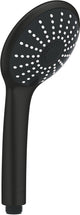 Douchette à main Grohe vitalio joy 110 - pomme de douche ronde de 110 mm - 3 types de jets - noir mat - facile à installer : convient à tous les flexibles de douche standards