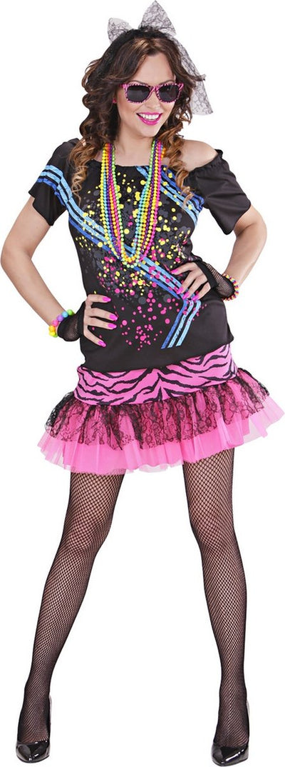 Finidi rose rock girl des années 80 - femme - xl