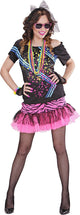 Finidi rose rock girl des années 80 - femme - xl