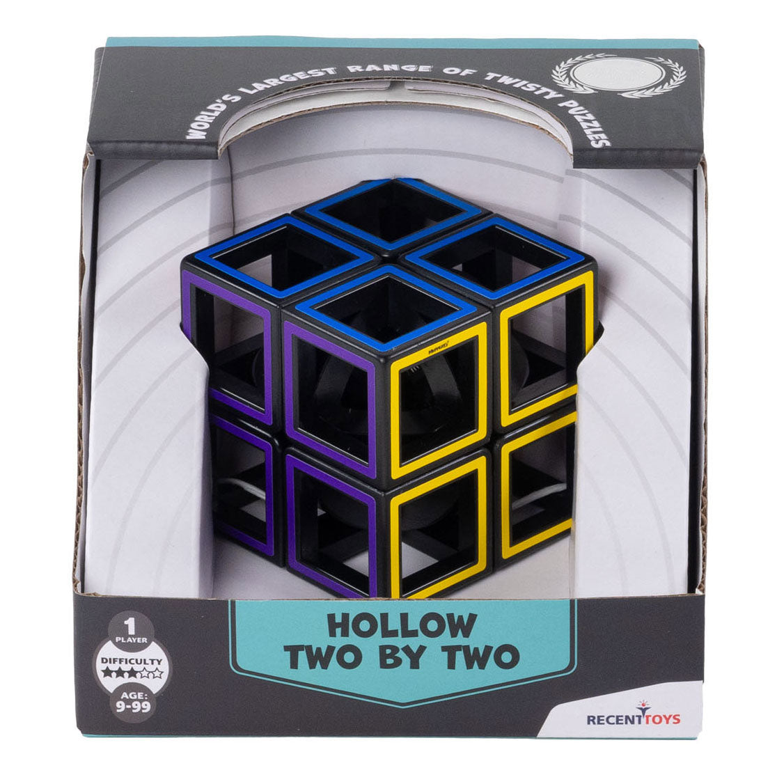 Jouets récents creux deux par deux casse-tête puzzle cube