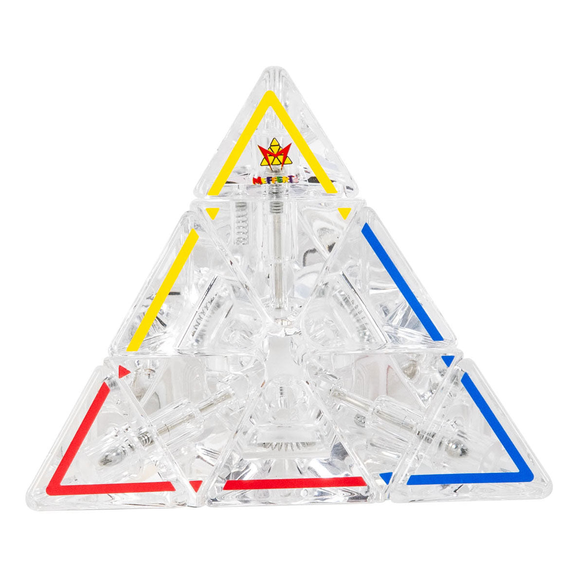 Jouets récents pyraminx crystal le casse-tête puzzle