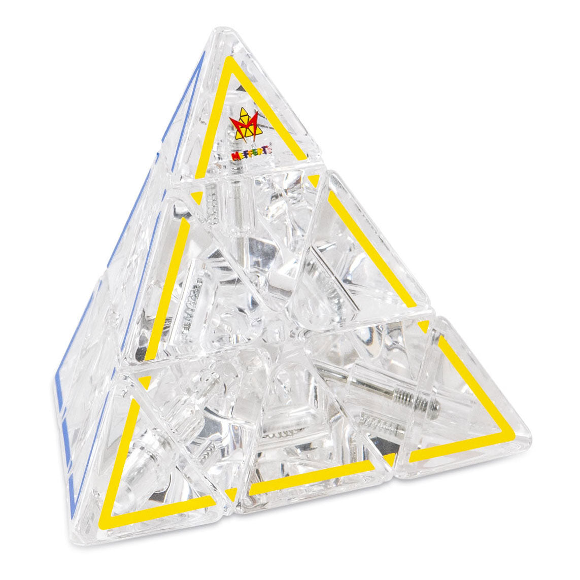 Jouets récents pyraminx crystal le casse-tête puzzle