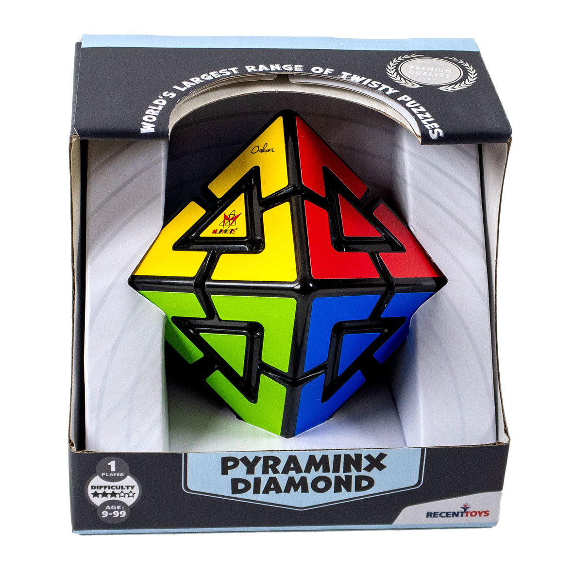 Jouets récents puzzle de casse-tête en diamant pyraminx