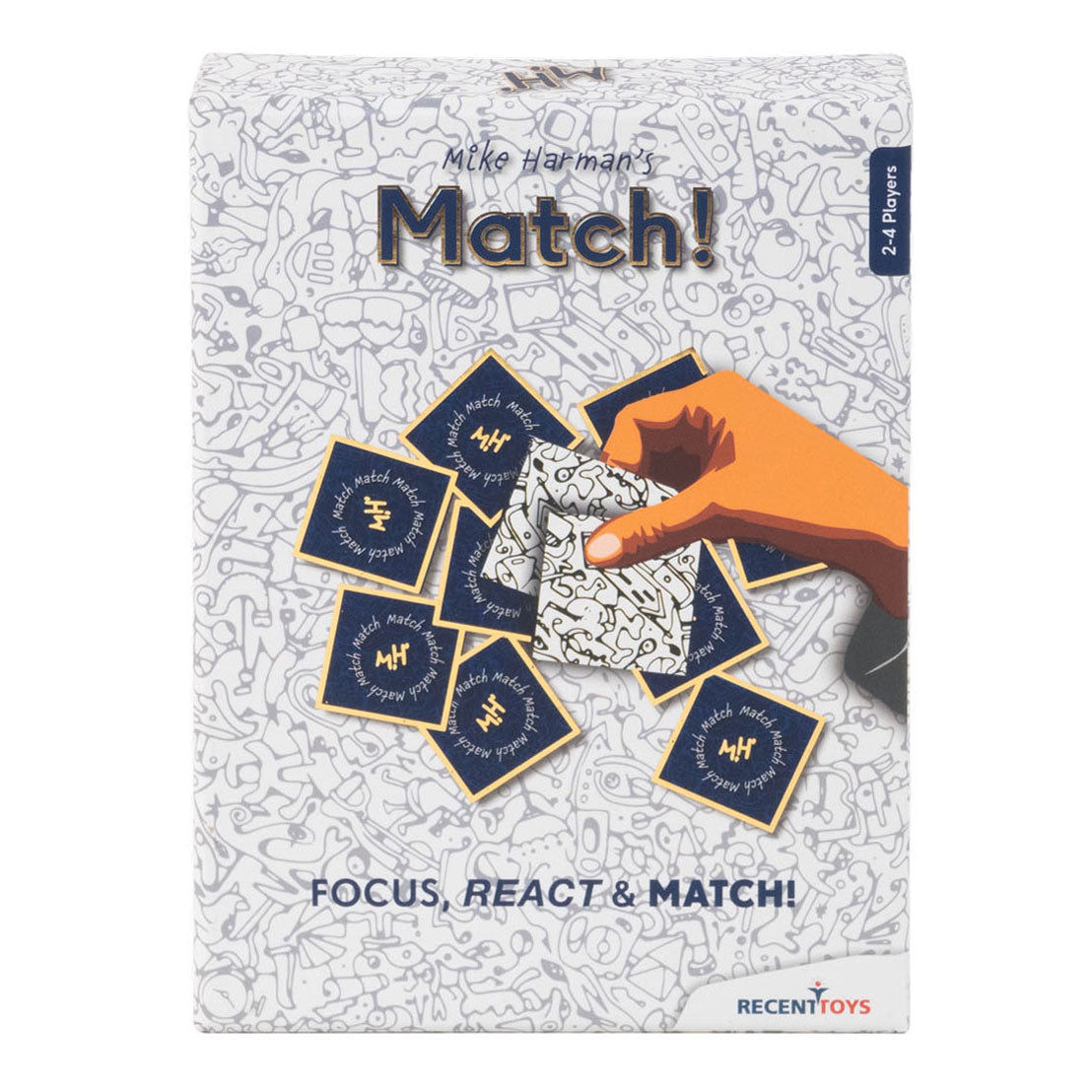 Jouets récents Mike Harman Match Jeu de cartes