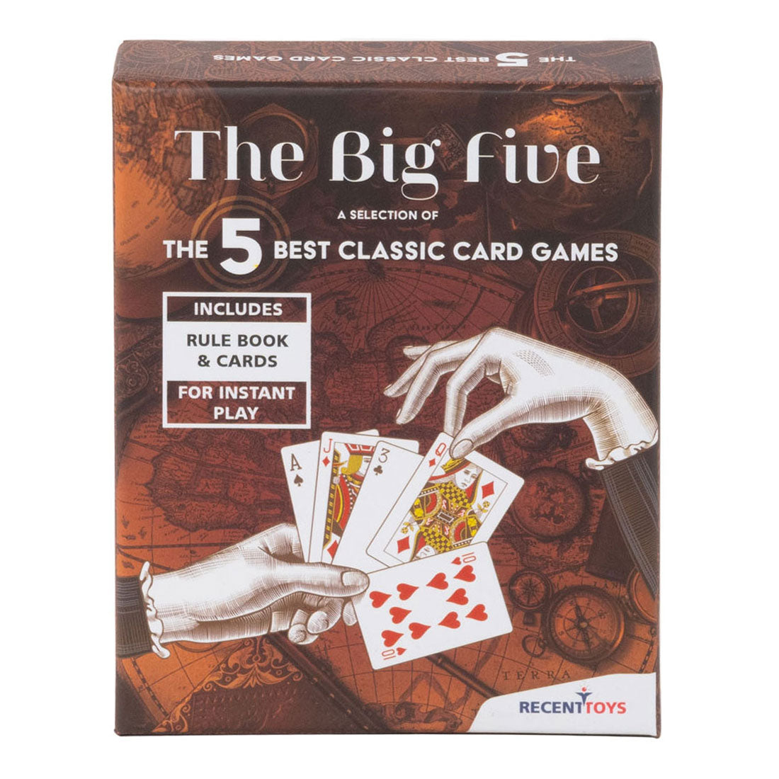 Jouets récents le grand jeu de cartes à cinq