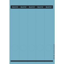Classeur étiquettes de dos leitz bleu 125 morceaux de papier