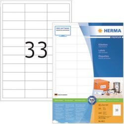 Etiquettes herma blanc