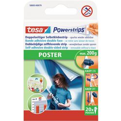 Multiprises Tesa pour affiches 20 pcs
