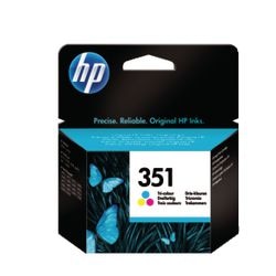 Cartouche hp cb337e nr351 cyan magenta jaune