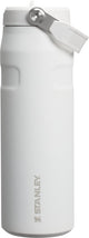 Bouteille d'eau Stanley Flip Straw 2.0 avec paille 0,7 l - 10 heures froides - 2 jours froides avec de la glace - gourde en acier inoxydable - sans BPA - étanche - passe au lave-vaisselle - antigel
