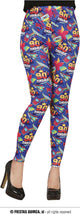Fiestas guirca - leggings bleus années 90 - taille l