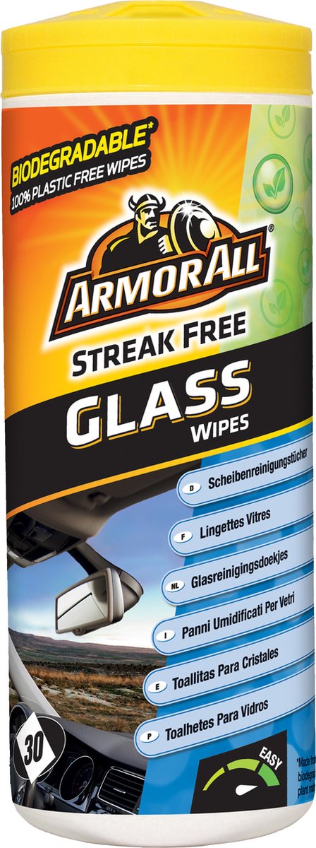 Armor all aa37030m lingettes nettoyantes pour vitres 30 pièces
