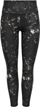 Ne jouez qu'à onprya-2-space life hw pck Tights noos leggings pour femmes - noir w. pierre ponce