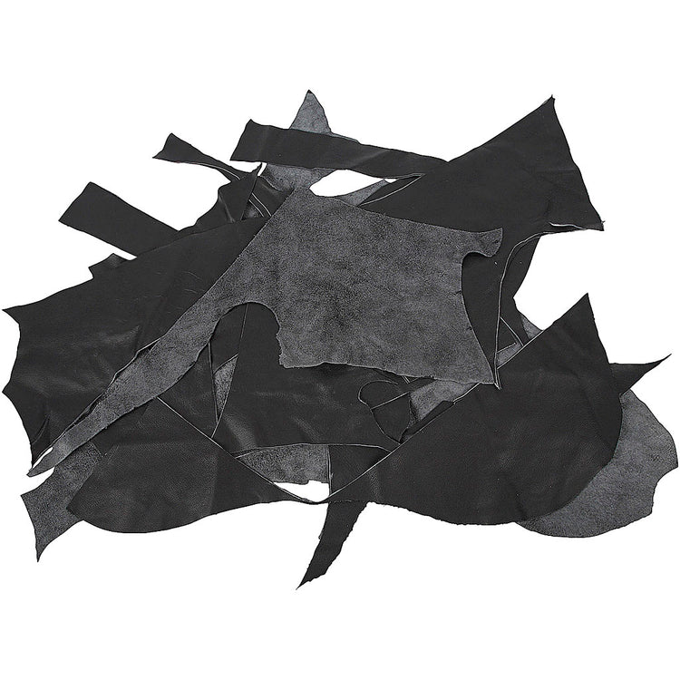 Creativ company cuir véritable, noir, 2 kg 1 boîte