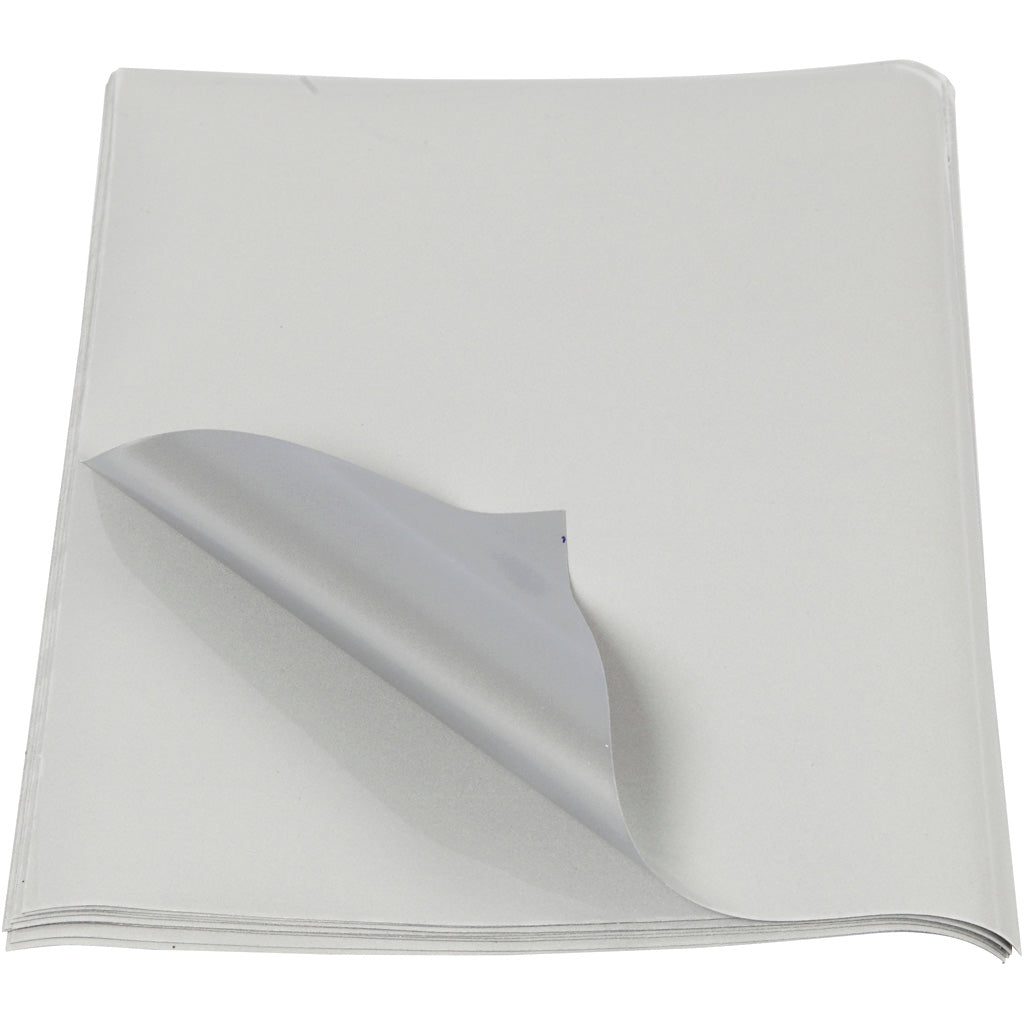 Feuille réfléchissante thermocollante Creativ company, format 17x22 cm, 10 feuilles 1 boîte