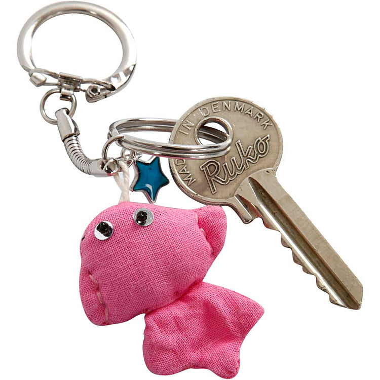 Creativ company mini animaux en tissu, taille 20-35 mm, 40 pièces 1 boîte