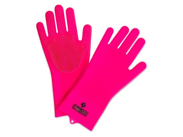Gant de gommage Muc-off rose
