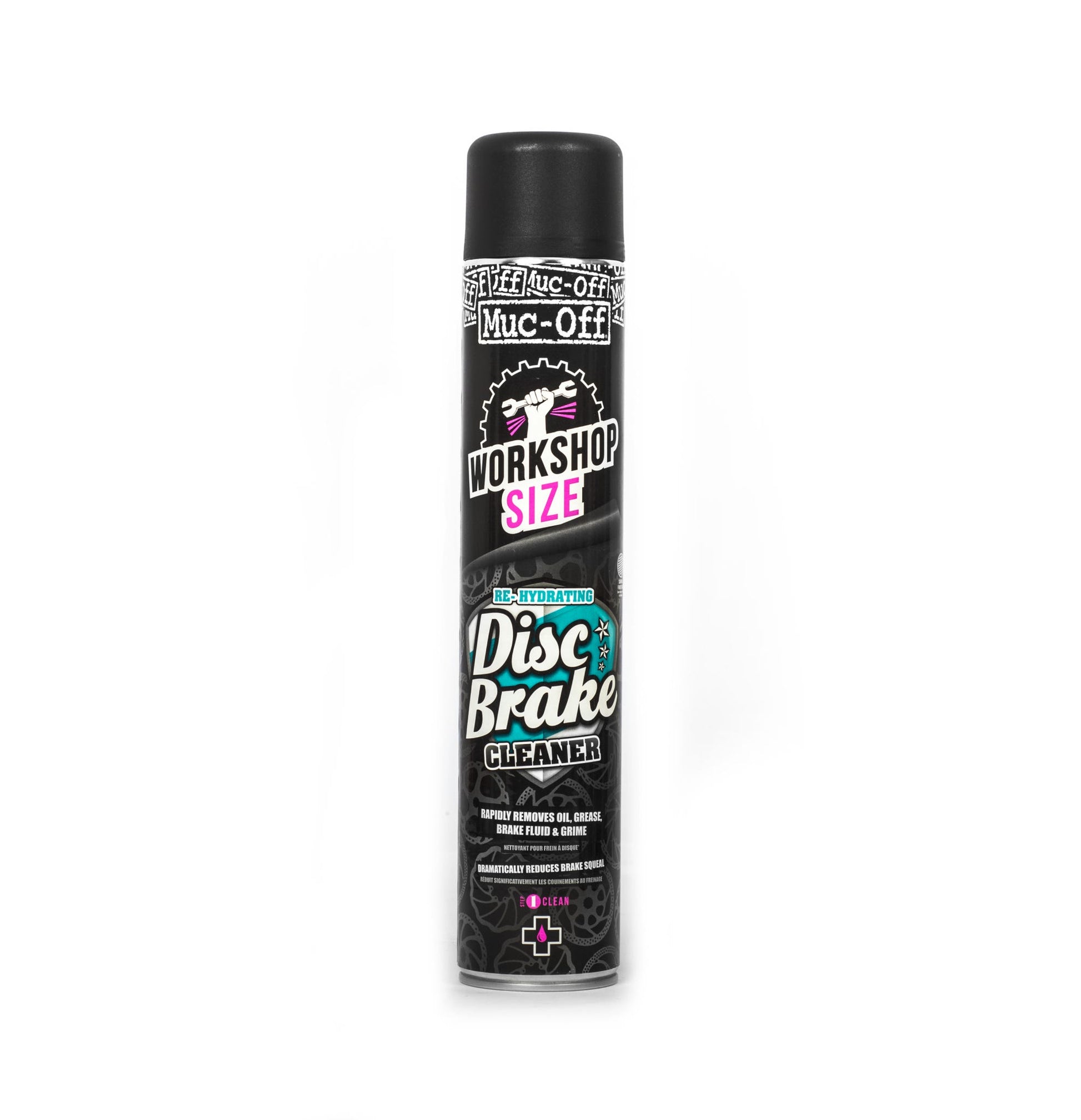 Muc-off Muc Off Nettoyant pour freins à disque et rotor en aérosol taille atelier boîte de 750 ml
