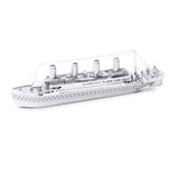 Eureka Metal Earth Titanic Ship Silver Edition - afbeelding 1