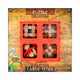 Eureka Wooden Brain Puzzles Extreme, 4st.