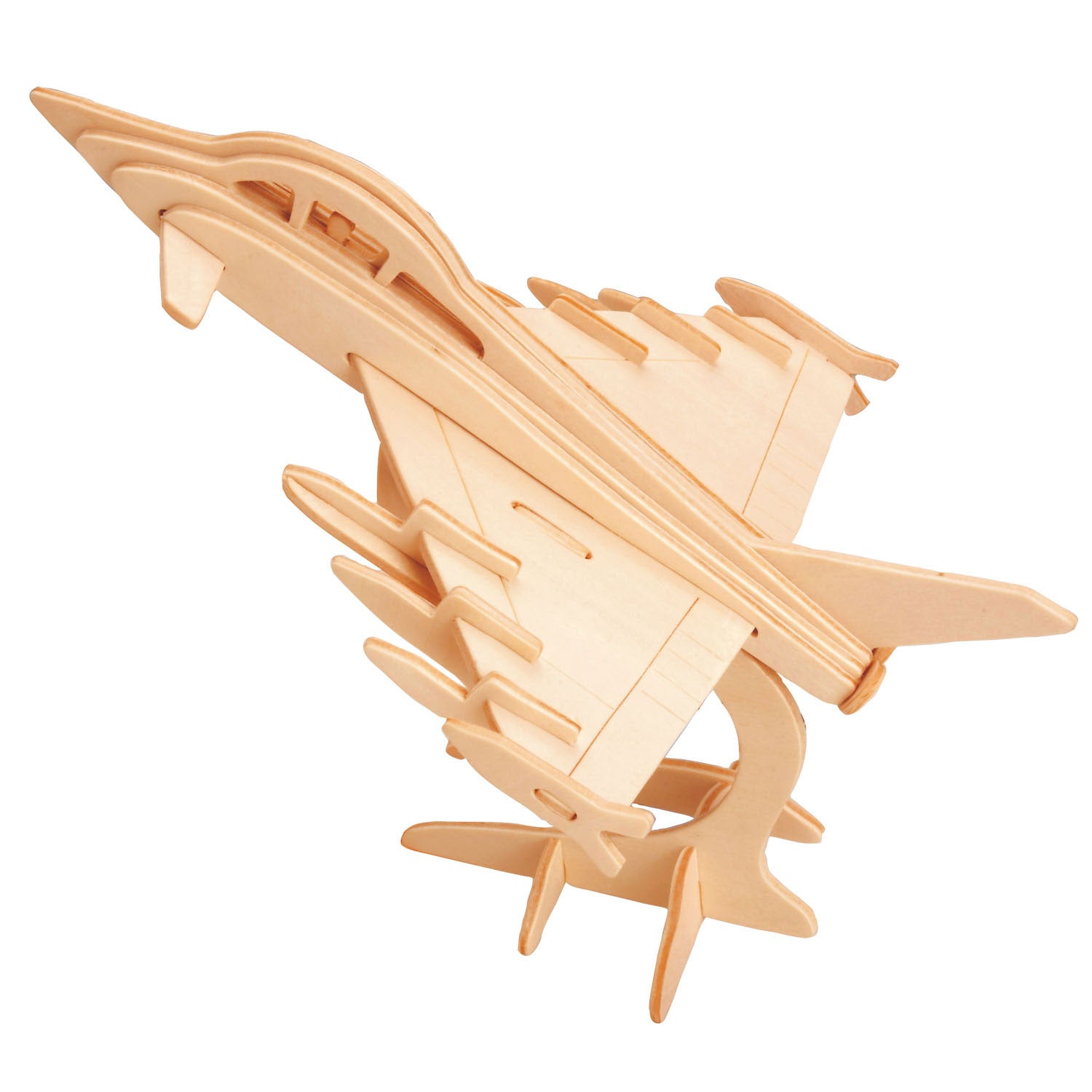 Kit en bois d'atelier de Gepetto 3D - avion de chasse