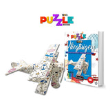 Eureka 3D Puzzle Books Aircraft - afbeelding 2