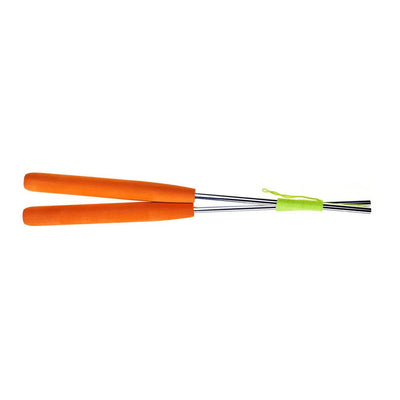 Eureka aluminium diabolo bâton orange