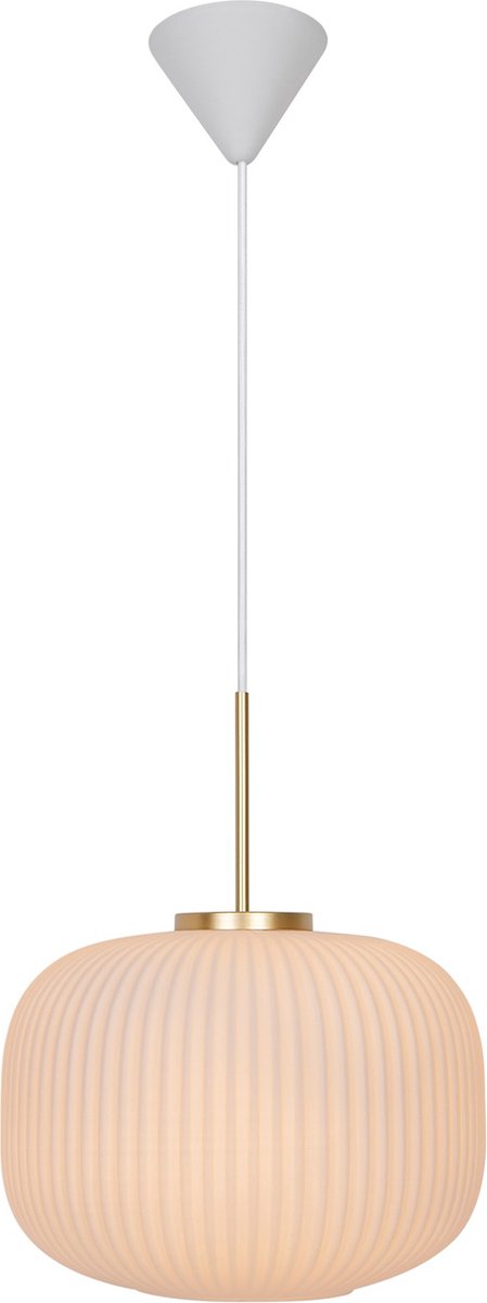 Nordlux Milford 30-lampe suspendue-e27-verre opale blanc