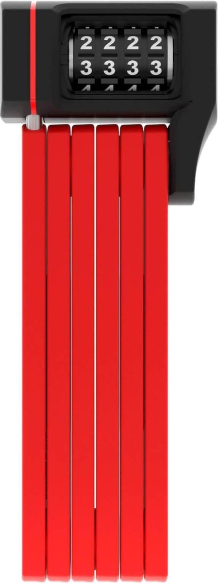 ABUS BORDO UGRIP 5700 - rouge, 80 cm