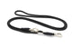 MORSO DOG LEASH HandSORY FREe Soft Rope recyclé noir