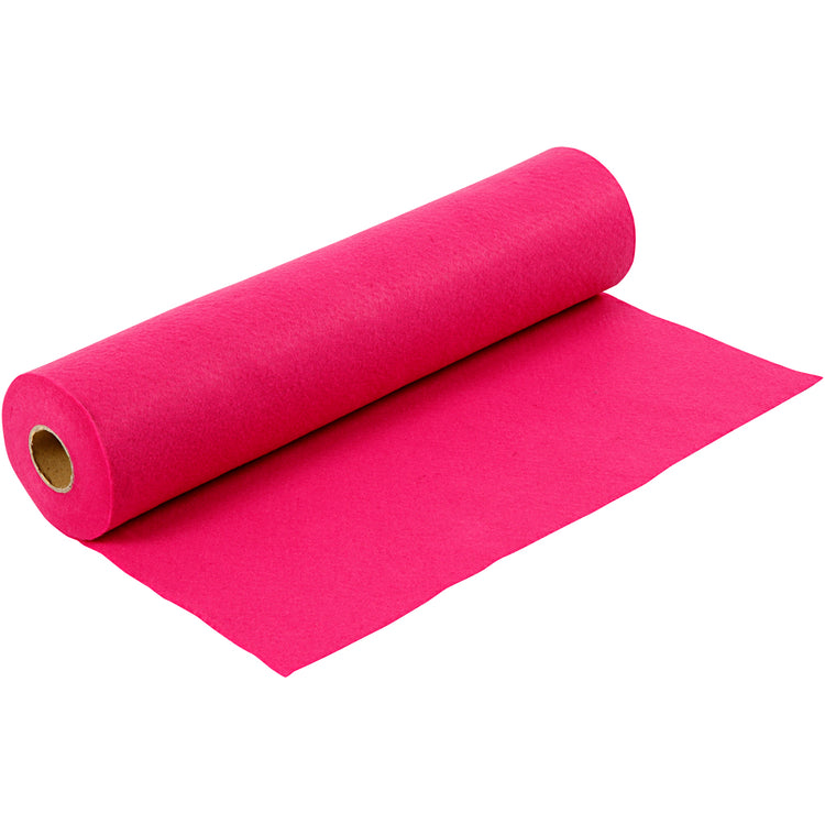 Feutre de loisir Creativ company, l: 45 cm, épaisseur 1,5-2 mm, 180-200 gr, cerise, 5 m 1 rouleau