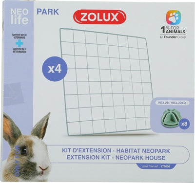 ZOLUX NEOLIFE NEOPARK RABILE RAPPORTS Set Gaaspannel