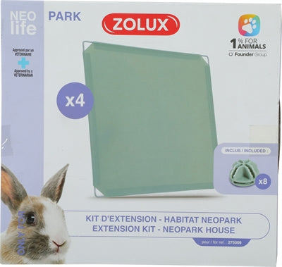 Zolux Neolife Neopark Rabile Report Set Panels fermé