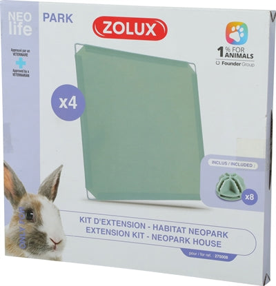 Zolux Neolife Neopark Rabile Report Set Panels fermé