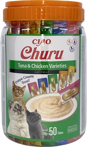 Inaba Churu Multipack Tuna Poulet Variétés
