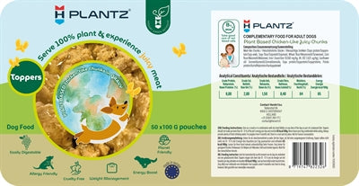Henart Plantz Toppers poulet comme une pochette