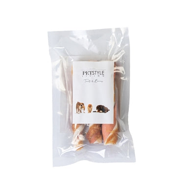 Petstyle Living Stick Twisted Multicolor avec du poulet