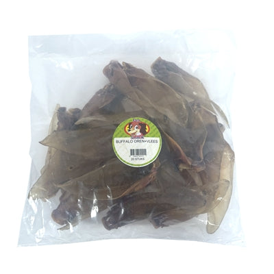 Oreilles de buffle de petsnack avec de la viande