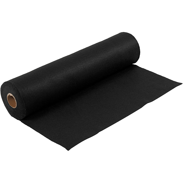 Feutre de loisir Creativ company, l: 45 cm, épaisseur 1,5-2 mm, 180-200 g, noir, 5 m 1 rouleau